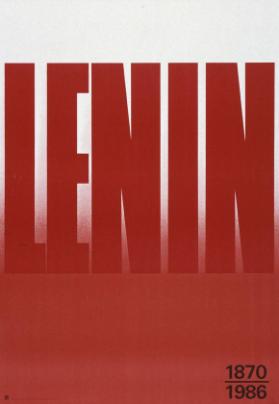 Lenin - 1870-1986