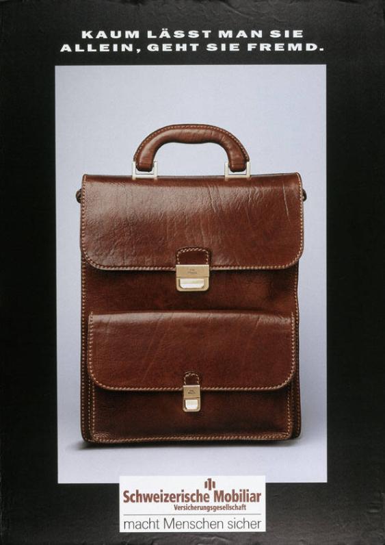 Kaum lässt man sie allein, geht sie fremd. (...)