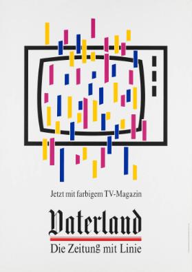 Vaterland - Die Zeitung mit Linie - Jetzt mit farbigem TV-Magazin