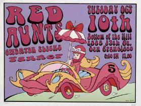 Red Aunts - Cheater Slicks - Tanner - Bottom of the Hill - San Francisco