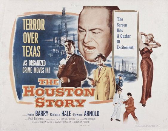 Terror over Texas as organized crime moves in - The Houston Story - Starring Gene Barry - Barbara Hale - Edward Arnold