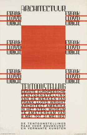Architectuur Frank Lloyd Wright - Tentoonstelling (...)