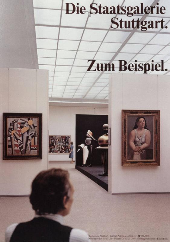 Die Staatsgalerie Stuttgart. Zum Beispiel.