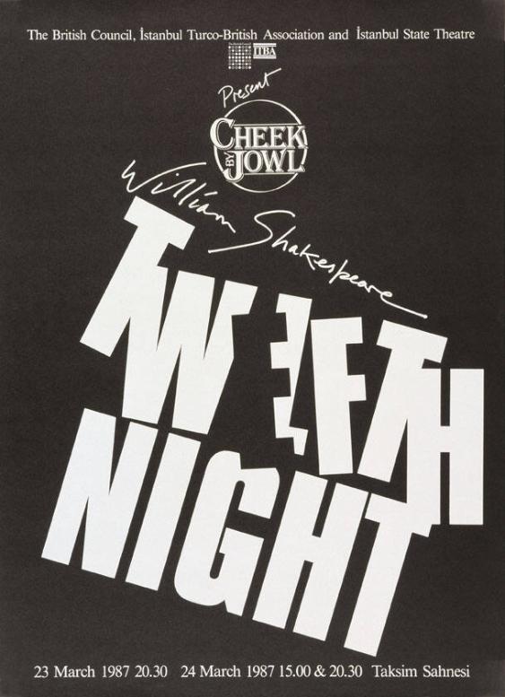 The Twelfth Night - William Shakespeare - The British Council Istanbul - Turco British Association and Istanbul State Theatre