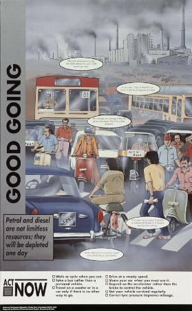 Good going - Petrol and diesel are not limitless resources; they will be depleted one day - Act now - Centre for Environment Education, India