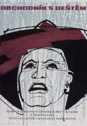 Obchodnik s deštěm - Filmove zpracovani divadelni hry N.R. Nashe. In den Hauptrollen Burt Lancaster und Katharine Hepburn