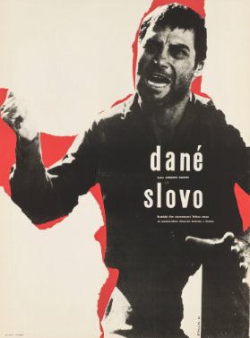 Dané slovo - Brazilsky film vyznamenany Velkou cenou na mezinarodnim fil movem festivalu v Cannes