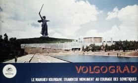 Volgograd - Le Mamaiev Kourgane, grandiose monument au courage des soviétiques