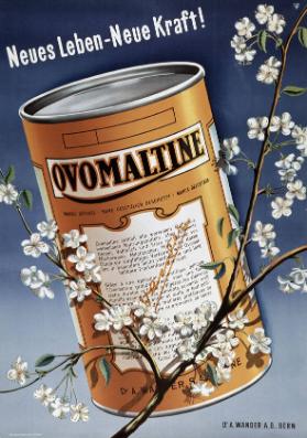 Ovomaltine - Neues Leben - Neue Kraft!