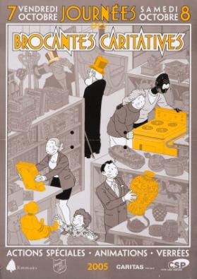 Journées des Brocantes Caritatives - Actions spéciales - Animations - Verrées