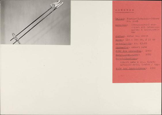 Säntis-Olympiade-Stöcke No. 1009