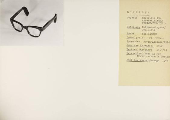 Hörbrille Phonak-Visation S