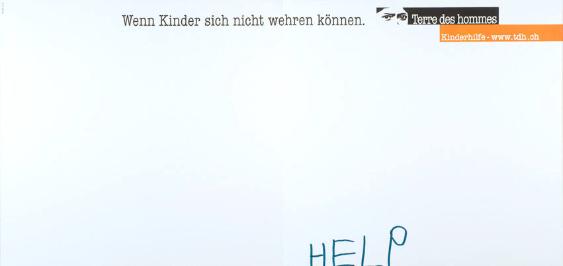 Wenn Kinder sich nicht wehren können. Terre des hommes - Help