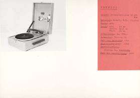 Reisegrammophon CB 13-800