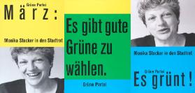 Es gibt gute Grüne zu wählen - Monika Stocker in den Stadtrat - Es grünt! - Grüne Partei