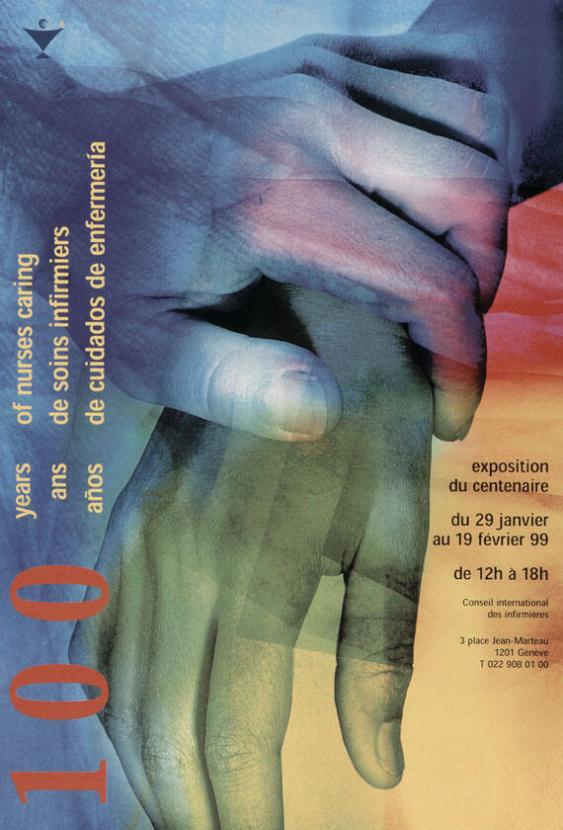 100 years of nurses caring - exposition du centenaire - du 29 janvier au février 99 de 12h à 18h - Conseil international des infirmières