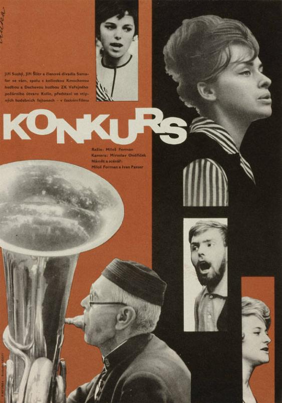 Konkurs - Jiri Suchy, Jiri Slitr a clenove divadla Semafor se vam, spolu s kolinskou Kmochovou hudbou a Dechovou hudbou ZK Verejneho pozarniho utvaru Ko lin, predstavi ve vtipnych hudebnych fejtonech