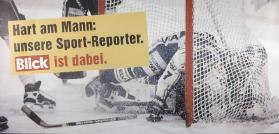 Hart am Mann: unsere Sport-Reporter. Blick ist dabei.