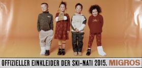 Offizieller Einkleider der Ski-Nati 2015. Migros