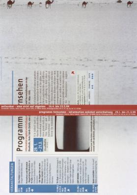 Unfassbar - Eine Sicht auf Algerien - Programm Fernsehen - Information - Programm Fernsehen - Unterhaltung - Shedhalle Zürich