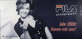 Fila underwear - Jahr 2000: Komm mit uns!