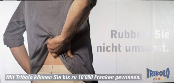 Rubbeln Sie nicht umsonst. Mit Tribolo können Sie bis zu 10 000 Franken gewinnen. - Tribolo - SEVA