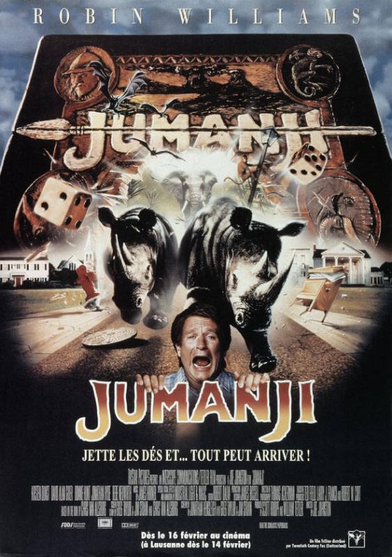 Jumanji - Jette les dés et...tout peut arriver!