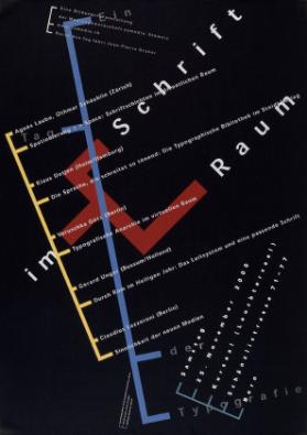 Schrift im Raum - Ein Tag der Typographie