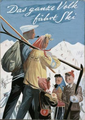 Das ganze Volk fährt Ski