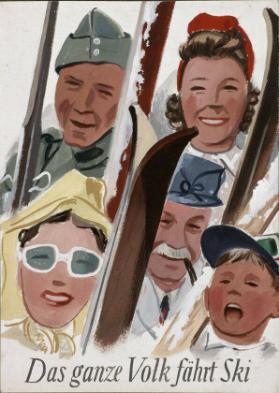 Das ganze Volk fährt Ski