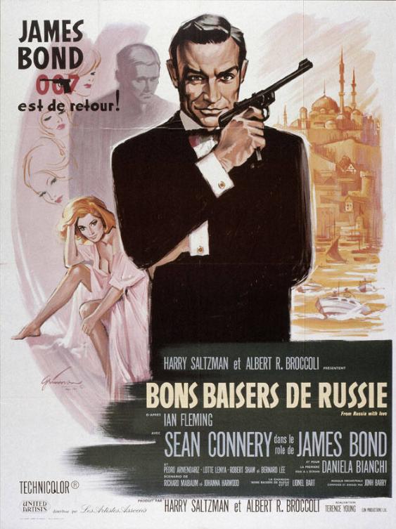 James Bond 007 est de retour! Bons baisers de Russie