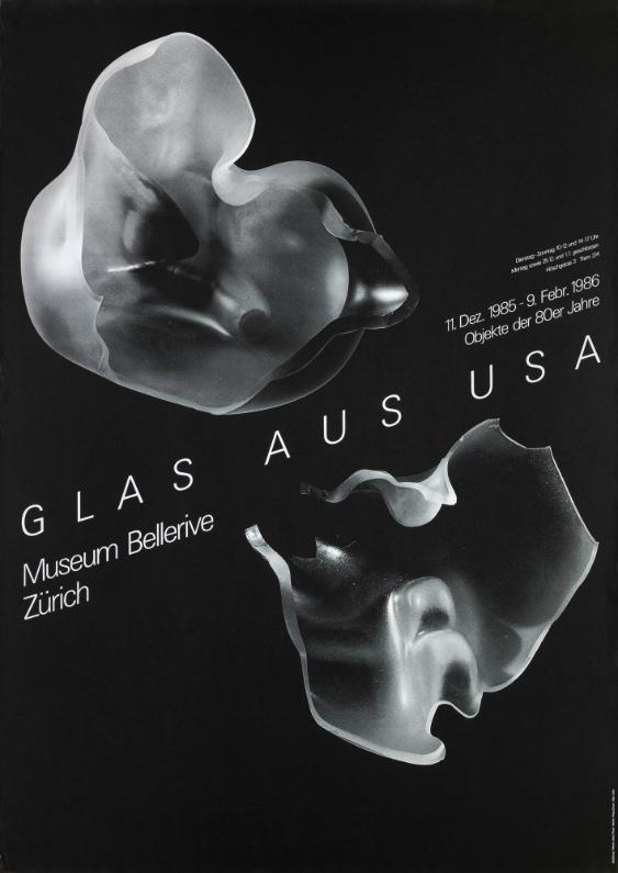 Glas aus USA - Objekte der 80er Jahre - Museum Bellerive