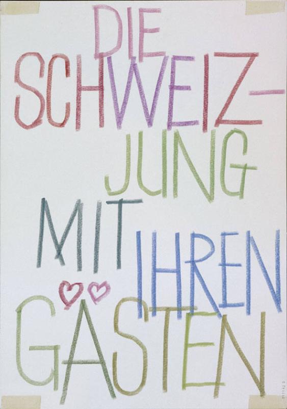 Die Schweiz - jung mit ihren Gästen