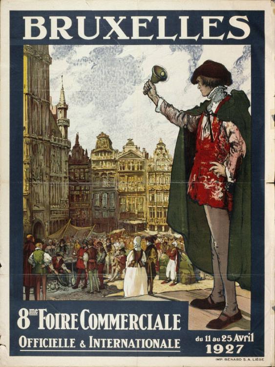 Bruxelles - 8me Foire Commerciale Officielle & Internationale - du 11 au 25 Avril 1927