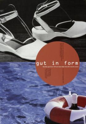 Museum für Gestaltung Zürich - gut in form - Max Bills "gute Form" 1949 und "Swiss Made" Köln 2001: Ansichts-Sachen