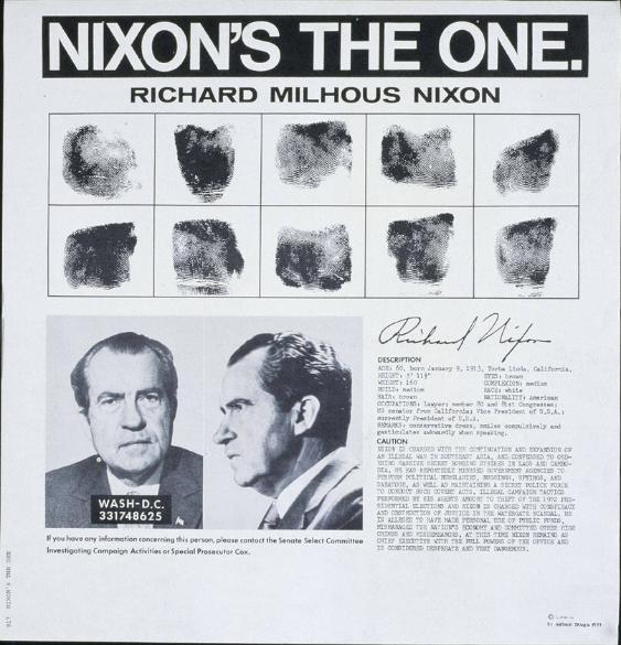 Nixon's the one. Richard Milhous Nixon