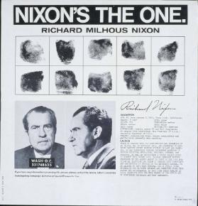Nixon's the one. Richard Milhous Nixon