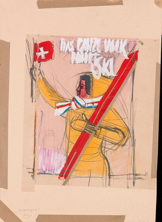 Das ganze Volk fährt Ski