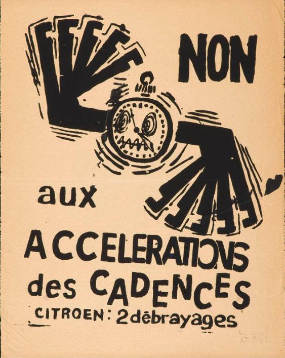 Non aux accelerations des cadences - Citroën: 2 débrayages