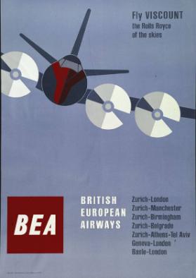 Fly Viscount - the Rolls Royce of the skies - BEA - British European Airways