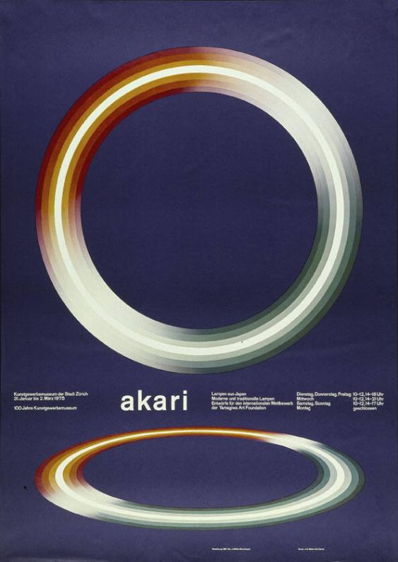 Akari - Kunstgewerbemuseum der Stadt Zürich - 100 Jahre Kunstgewerbemuseum - Lampen aus Japan - Moderne und traditionelle Lampen