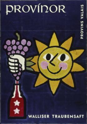Provinor - Walliser Traubensaft - Provins Valais