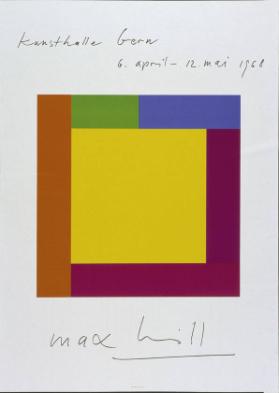 Kunsthalle Bern - Max Bill