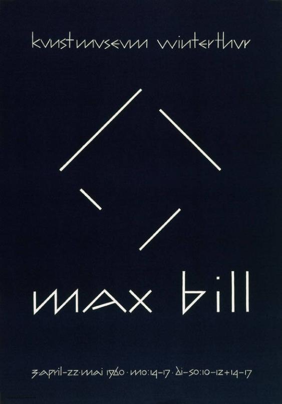 Kunstmuseum Winterthur - Max Bill