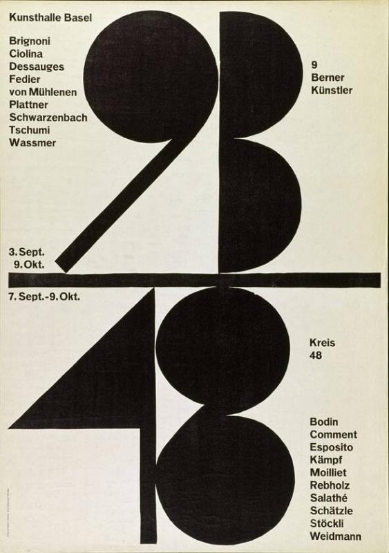 Kunsthalle Basel - 9 Berner Künstler - Kreis 48 - (...)
