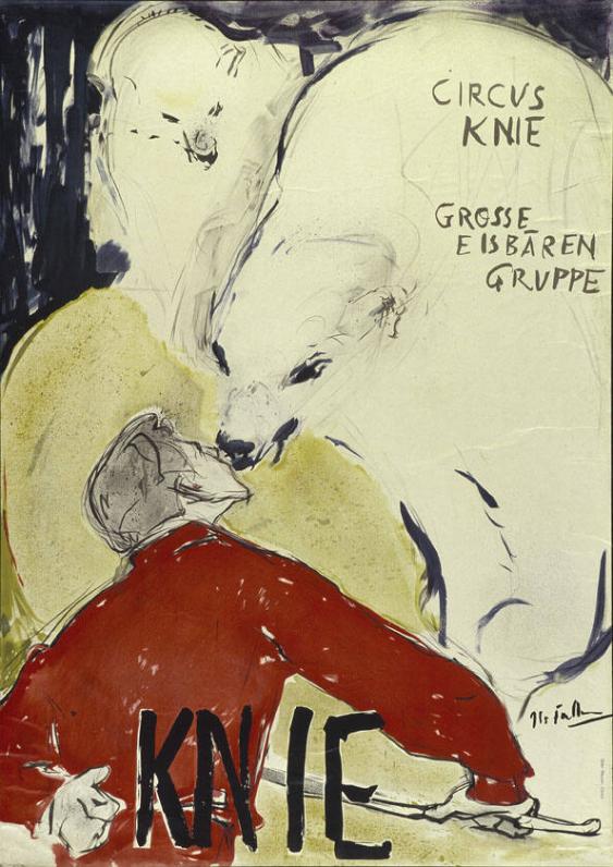 Circus Knie - Grosse Eisbärengruppe - Knie