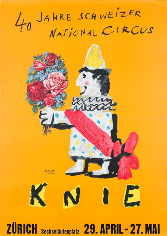 40 Jahre Schweizer National Circus Knie - Zürich Sechseläutenwiese - 29. April-27. Mai