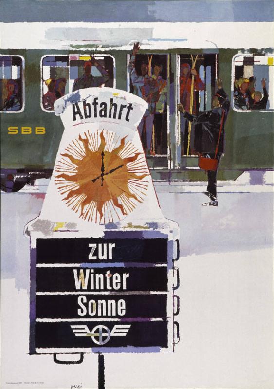 Abfahrt zur Wintersonne - SBB