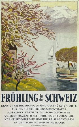 Frühling in der Schweiz - Kennen Sie die sonnigen geschützten Orte für einen Frühlingsaufenthalt? (...)