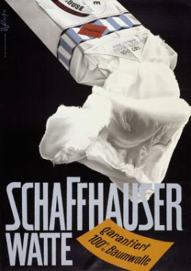 Schaffhauser Watte - garantiert 100% Baumwolle